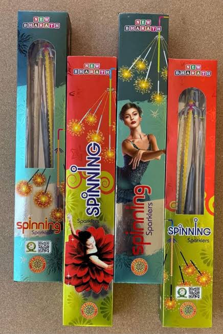 SPINNING SPARKLERS