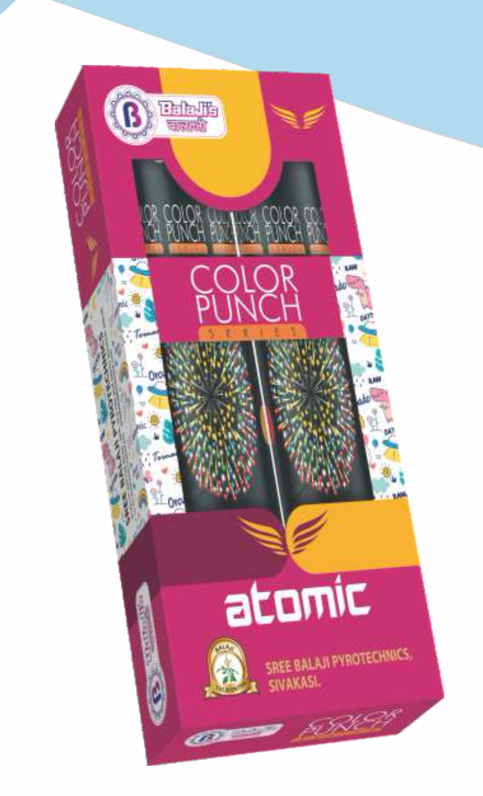 Colour atomic “3 inch”