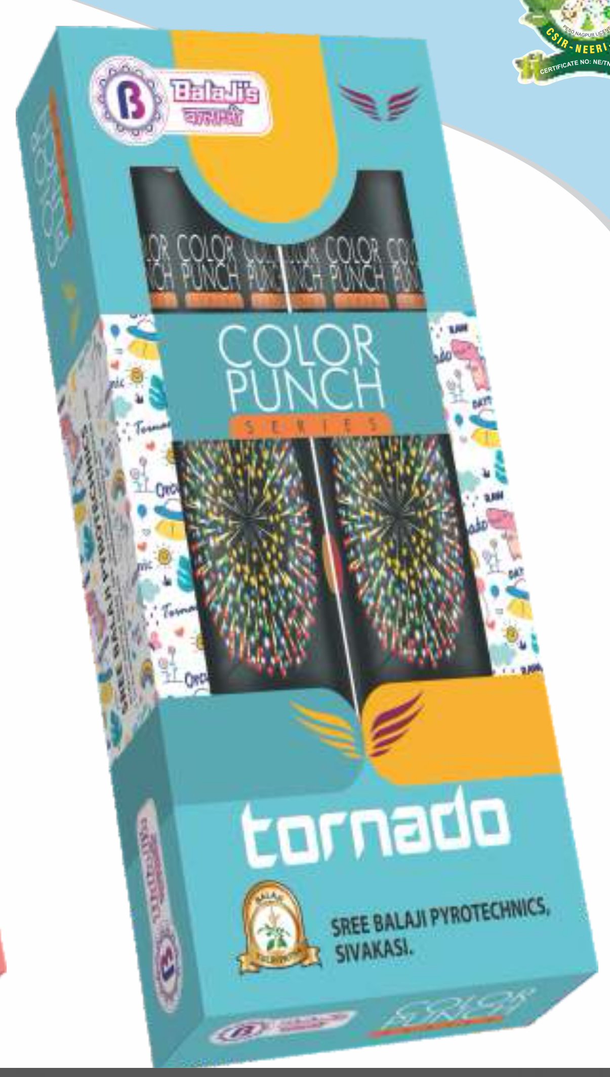 Colour Tornado “3 inch”