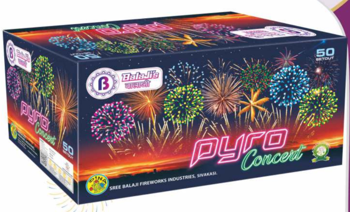 PYRO CONCERT “50 SET OUT”