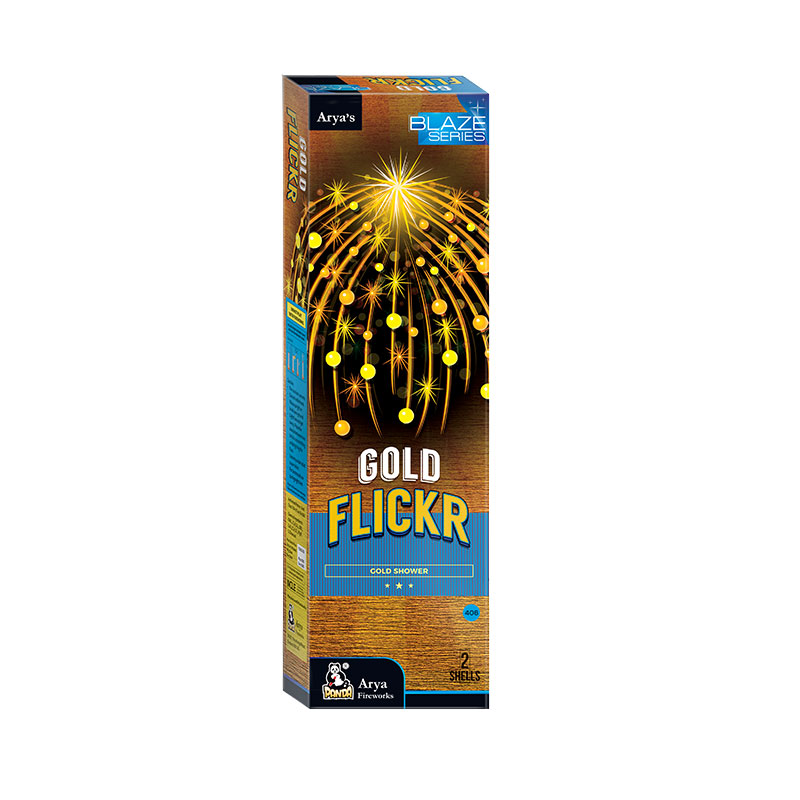 GOLD FLICKER 2”inch pipe